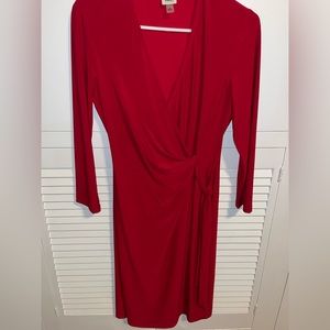 Anne Klein - tie waist dress